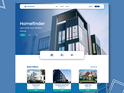 Homefinder Landing Page