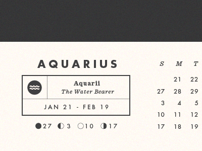 2013 Astrology Calendar