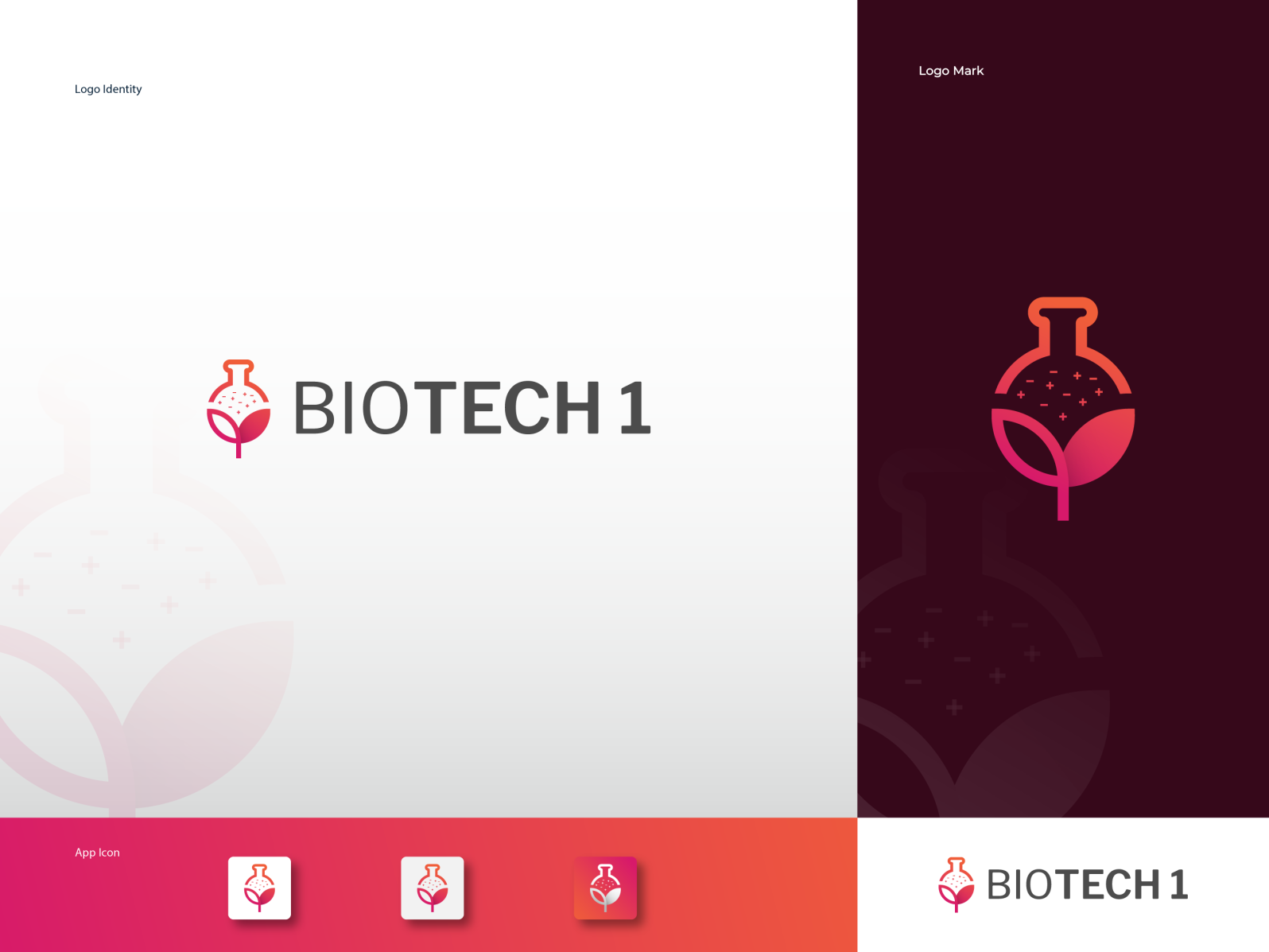 Biotech Logo by Muaiqib Yousafzai on Dribbble