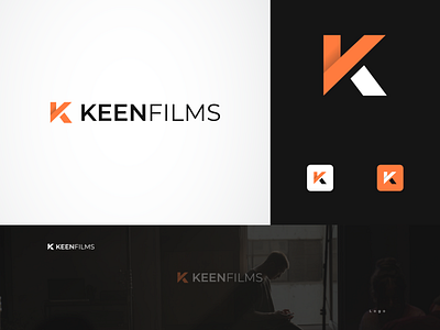 Letter K logo | Keen Films