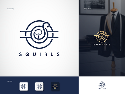 Squirls Logo branding creativelogo design designideas designinspiration geometriclogo graphic design graphicdesigner icon illustration lettermark logo lettermarklogo logo logodesign minimalistlogo modernlogodesign professionallogo simplelogodesign vector