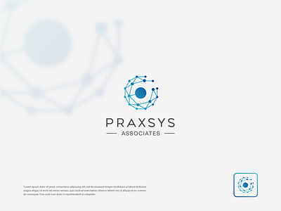 Tech Logo | Praxsys branding design graphic design icon illustration lettermark logo logo vector