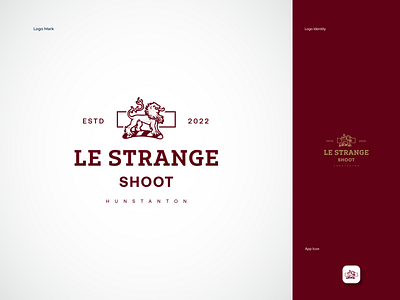 Le Strange Logo branding design graphic design icon illustration lettermark logo logo vector