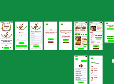 Kitchen APP - My very first design app ui ux