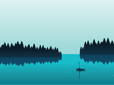 Turku Archipelago illustration vector