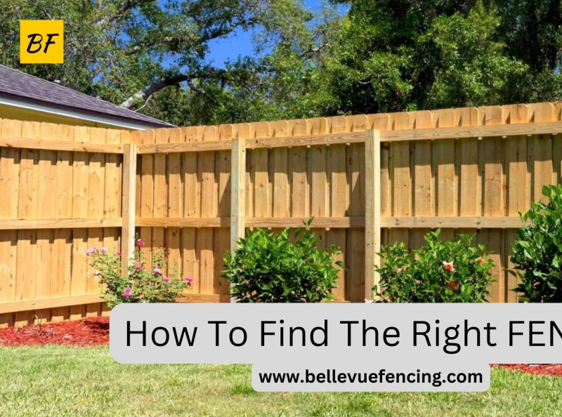 How To Find The Right FENCE. by Bellevue Fencing on Dribbble