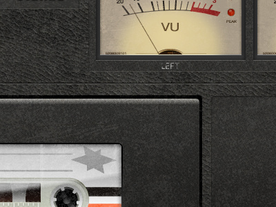 Vintage Cassette Deck cassette sneak peek texture vintage