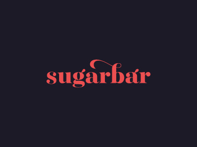 Sugarbar bakery branding logo