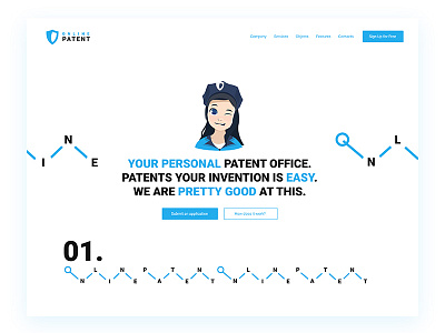 Patent En girl patent site web