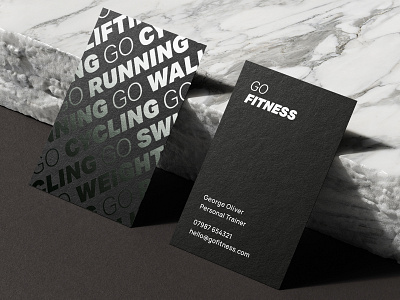 Go Fitness - Business Cards