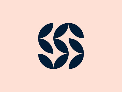 S brand icon logo logotype mark s seed ss