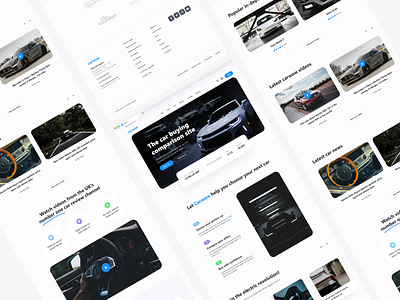 Carwow Redesign Website car clean ui ux web