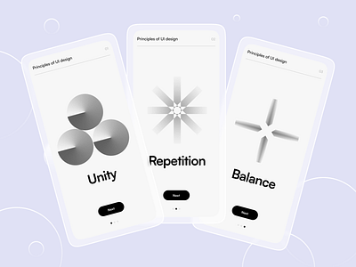 Principle of UI Design app clean dailyui design ui ux