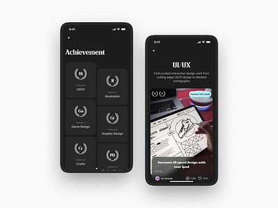 Achievement screen - Biyond app clean dailyui design ui ux