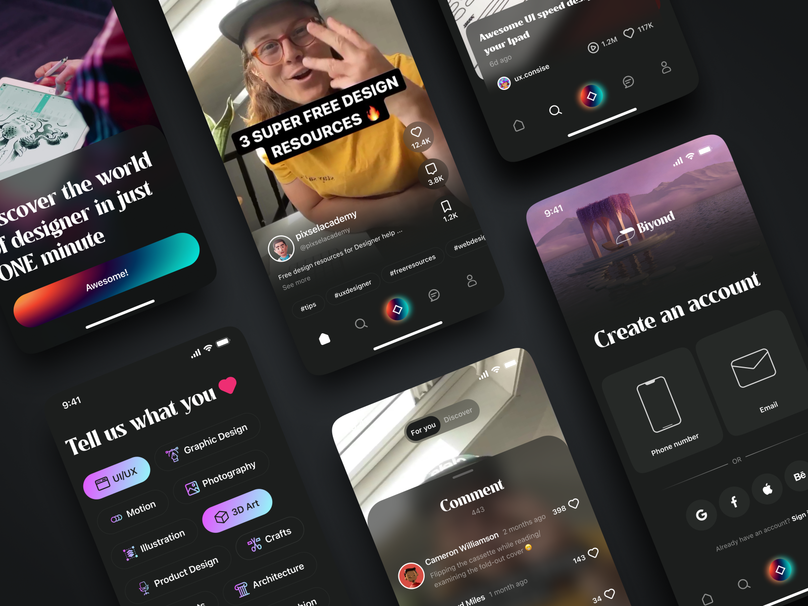 Biyond app by Nguyen Huy on Dribbble