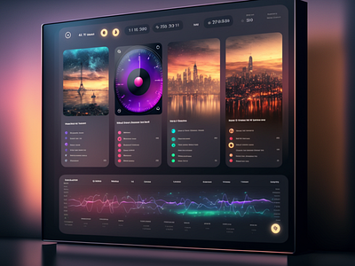 Music dashboard UI concept app clean design music ui ux web