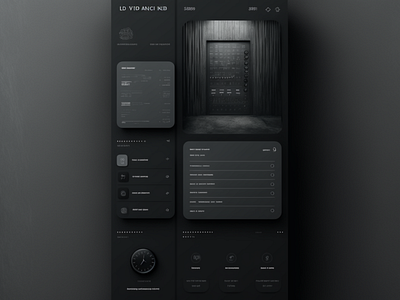 Random UI Tablet Concept app clean design ui ux