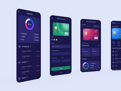Mobile Banking App Ui