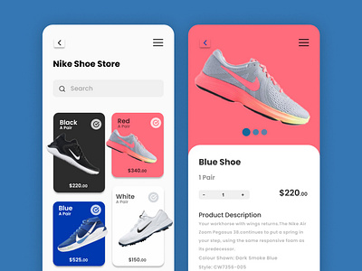 Nike Shoe store design