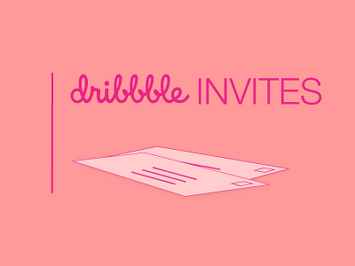 2 Invitations to Dribbble dribbble invitation two