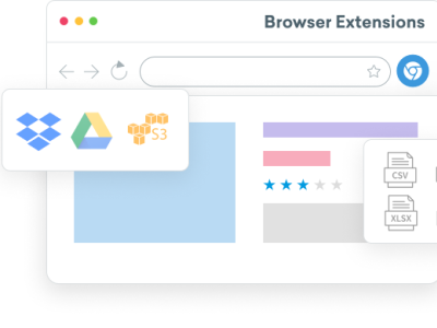 Grepsr Browser Extension figma illustration web