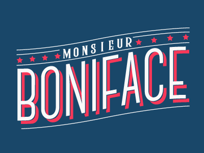 Monsieur Boniface Logo Design barber products barbershop branding dandy graphic graphic design logo logo design logo designer logotype photography store typography