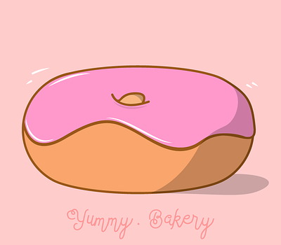 Bakery adobe illustrator bakery daily art design donut donuts graphic illustration illustration design redrum vector yummy