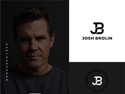 JB Initial Logo branding design graphic design initiallogo jblogo joshbrolin logo logotype monogram symbol vector