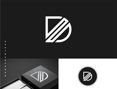 DZ Monogram Logo branding design dzlogo graphic design initiallogo logo logoletter logotype monogram monogramlogo symbol vector