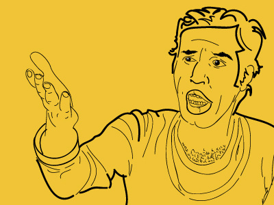 Kemal Sunal - Saban birthday comedian illustrator kemal sunal line art turkish vector wacom