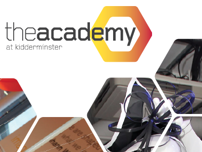 The Academy at Kidderminster Brochure Design