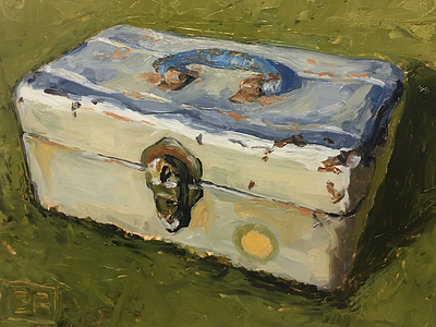 Mark's Tackle Box painting study