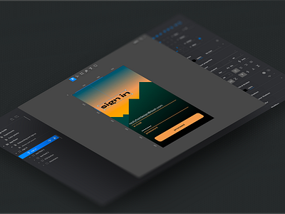 Isometric view of Dash's UI metaphor 3d affinity designer affinity photo blender dark theme desktop app figma isometric light theme ui ui design