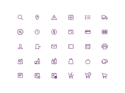 eCommerce Icon Set