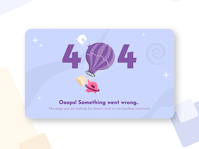 404 Error Screen