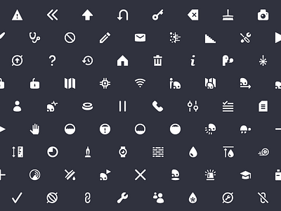 A Bagillion Icons by Michelle Hamson for Mobelux on Dribbble