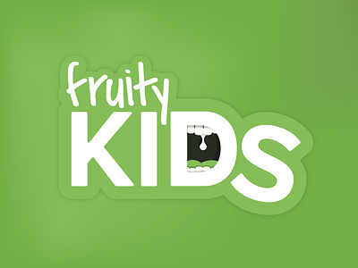 Fruity Kids candy children eating food fruit fun green healthy kids monster mouth playfull