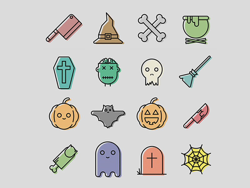 Free halloween icons free ghost goosebumps halloween icon icon kit icon pack icon set icons scary slyngelstreger