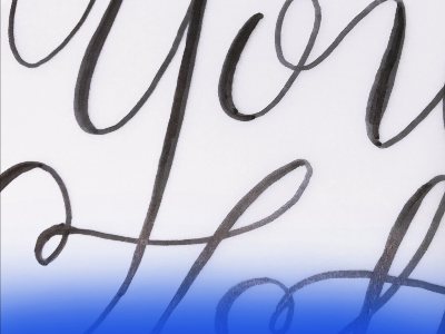 Youuuuu dawnsteinbock drawing handdrawn ink lettering