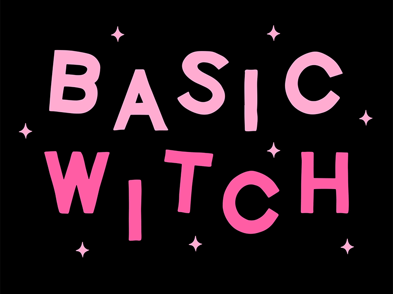 Basic Witch - After Effects after effects animation dawnsteinbock halloween hand drawn type handdrawn illustration lettering type animation typography