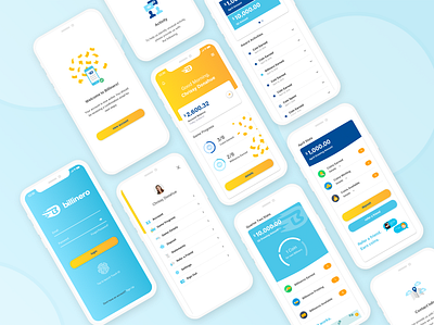 Mobile Banking Savings Game App app app design banking banking app design finance inspiration interface iphone x mobile mobile ui mobile uiux sketch ui ux