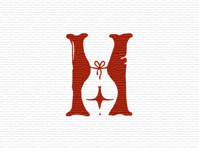 Body-H =) ass body booty brassiere girl letter logo woman