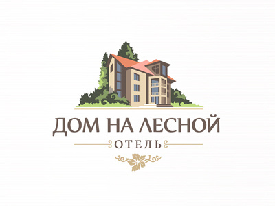 Dom na Lesnoy forest home hotel logo