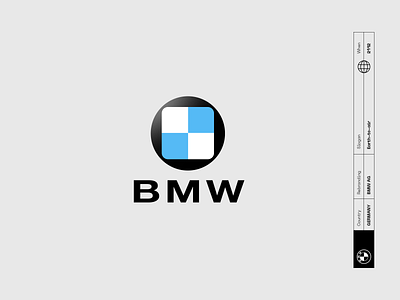 BMW logo redesign in 2112 bmw branding design flat future icon identity logo vector