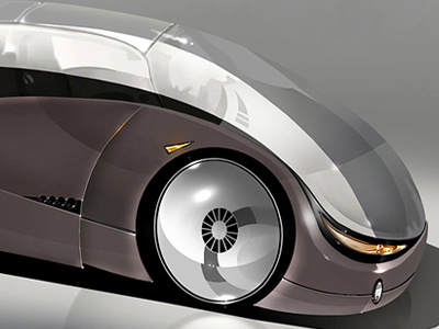 Concept car car chrome future glass headlight transparency wheel