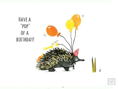 Happy Tassie cards - Echidna australia collage drawing echidna happy birthday ink mixed media tasmania wildlife