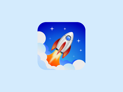 App icon for iOS game app icon game game icon icon ios ios icon rocket