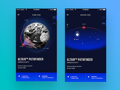 In-The-Sky.org mobile app Concept II