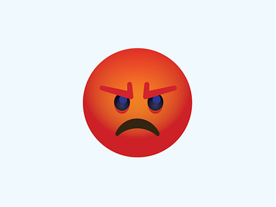 Anger Emoji anger app emoji emoticon face human mobile app sad