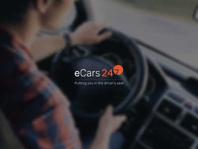 eCars 24/7 Logo brand brand and identity digital identity logo